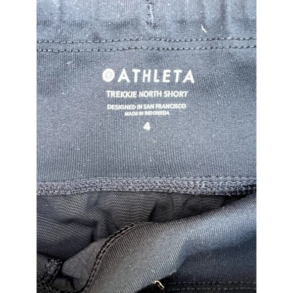 Athleta Trekkie North short black size 4 - Picture 5 of 5